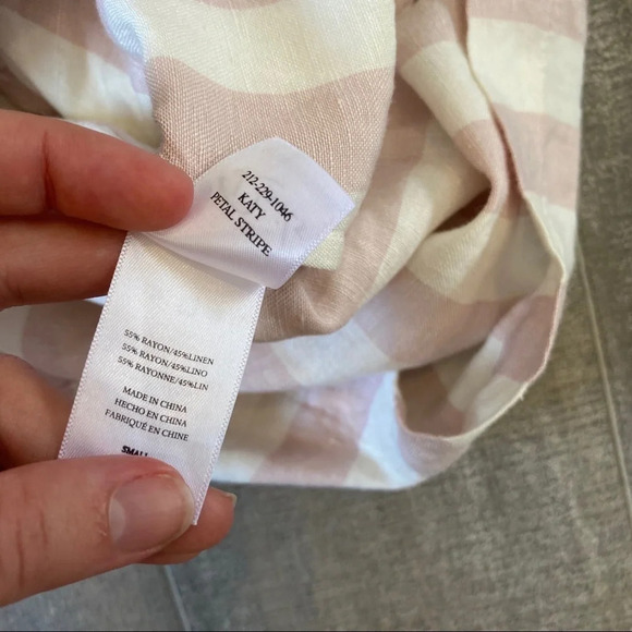 NWT Rails Katy Tie High Waist Striped Shorts - Picture 6 of 8